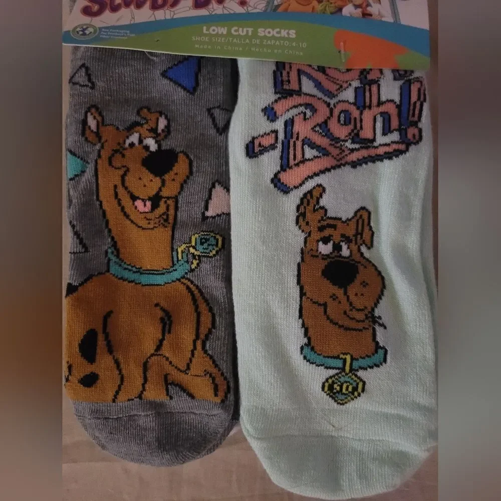 3 pair Scooby-Doo low cut socks